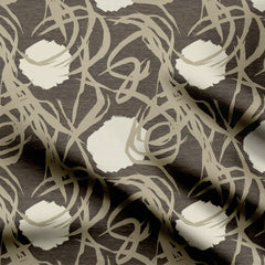 Vivid Strokes Print Fabric