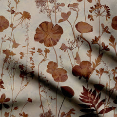 Delicate Exotic Print Fabric