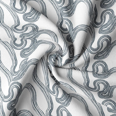 Shadow Dry Brush Silk Satin Fabric Co-Ord Set
