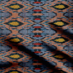 Mosaics Ikat Print Fabric