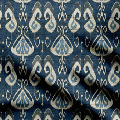 Infinite Paisley Ikat Print Fabric