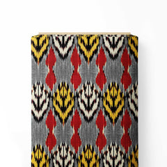 Divine Contours Ikat Print Fabric