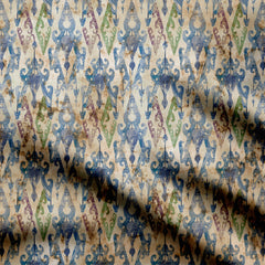 Harmony Bliss Ikat Print Fabric