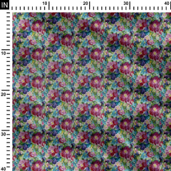 Blossom Blaze Print Fabric