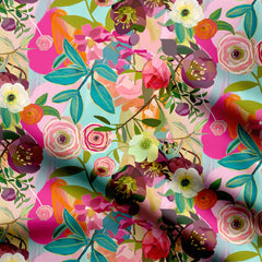 Dreamy Petal Print Fabric