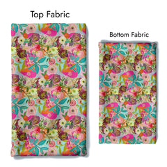 Dreamy Petal Satin Linen Fabric Co-Ord Set