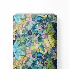 Flower Field Print Fabric