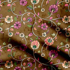 Majesty Kalamkari Print Fabric