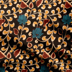 Whimsical Wings Kalamkari Print Fabric