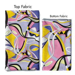 Vibrant Delight Satin Linen Fabric Co-Ord Set
