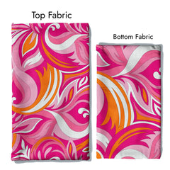 Swirly VignetteSatin Linen Fabric Co-Ord Set