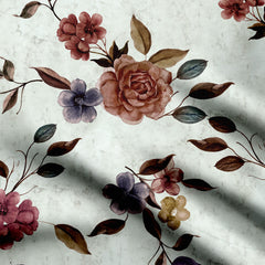 Gardenia Emit Print Fabric