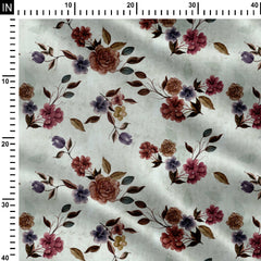 Gardenia Emit Print Fabric