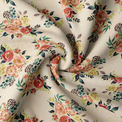 Peony Blooms Muslin Fabric Co-Ord Set