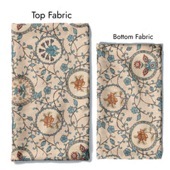 Grandiose Chintz Satin Linen Fabric Co-Ord Set
