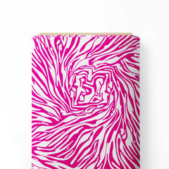 Pink Aurora Cascade Print Fabric