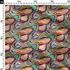 Inscrutable Ripple Print Fabric