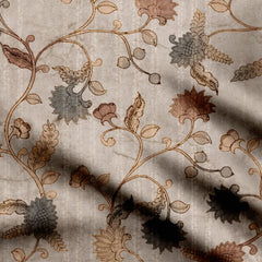 Oriental Floret Print Fabric