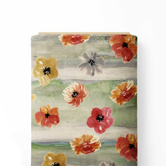Floral Echo Print Fabric
