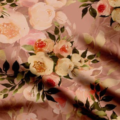 Rose Retreat Print Fabric