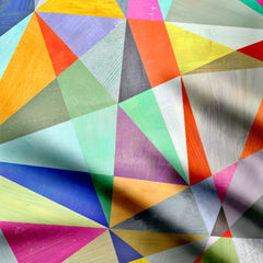 Triadic Harmony Print Fabric