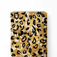 Brown Leopard Print Fabric