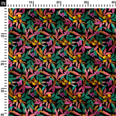 Shady Tropical  Print Fabric