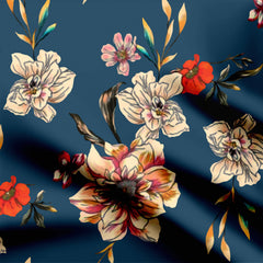 Jasmine Bouquet Print Fabric