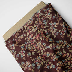 Brown Leaf Kalamkari