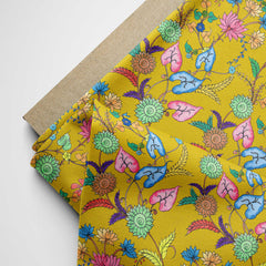 Yellow Kalamkari