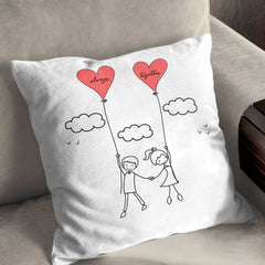 Hearts cushion