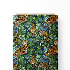 Jungle Safari Chinnon Chiffon Fabric