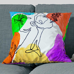 Abstract Cushion