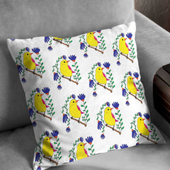 Colourful Bird pattern Cushion