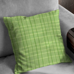 Cushion Checks - green
