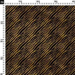 Cotton 3 Meters Abstract Animal Print 1 Print Fabric