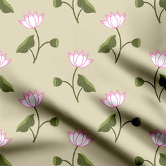 Pichwai lotus seamless pattern-474454, All Designs, Chinnon Chiffon, cotton, Cotton Canvas, Cotton Poplin, Cotton Satin, Crepe, FEATURED ARTIST DESIGNS, Giza Cotton, Light Chiffon, Modal Satin, Muslin, Natural Crepe, Organic Cotton Bamboo, Organza, Organza Satin, pashmina, Pichwai, Poly Canvas, Poly Cotton, Pure Linen, Rayon, Satin, Satin Linen, Saylee Rampurikar, Velvet Velure, Viscose Dola Silk, Viscose Georgette-Symplico