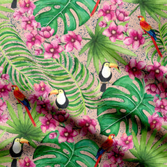 Tropical Birds Pattern