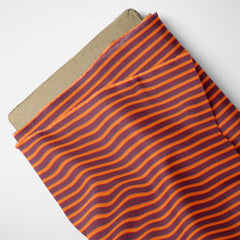 Blood Orange Print 2 Stripe