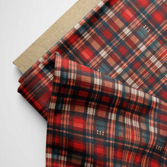 Plaid Tartan Checks Cotton Fabric