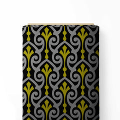 Dark Abstract pattern with Floral