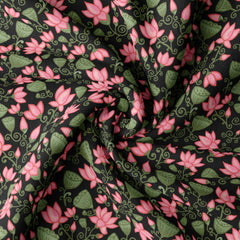 Vibrant Pichwai Design Muslin Fabric Co-Ord Set