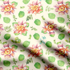 Zinnia Love Print Fabric