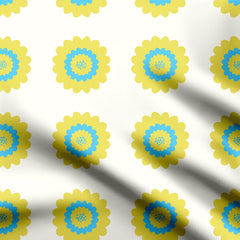 Sunny Floral Print Fabric