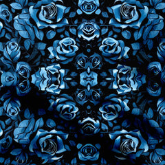 Gothic Rose Print Fabric