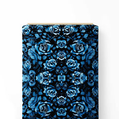 Gothic Rose Print Fabric