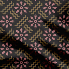 Simple Flower pattern Print Fabric