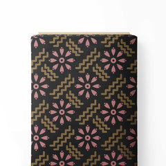 Simple Flower pattern Print Fabric