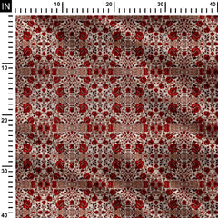 Red Rose 01 Print Fabric