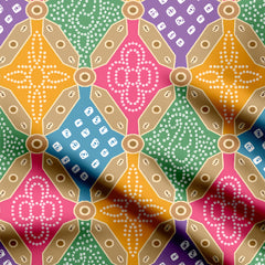 Bandhni Print Fabric